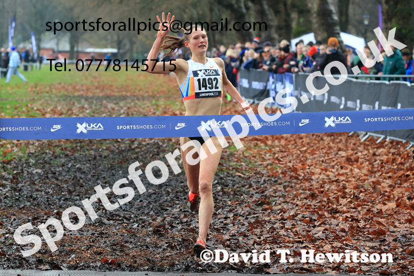 Womens Under-17s and Under-20s 2025 Liverpool Cross Challenge, Sefton Park, Saturday, November 22th. Photo: David T. Hewitson/Sports for All Pics